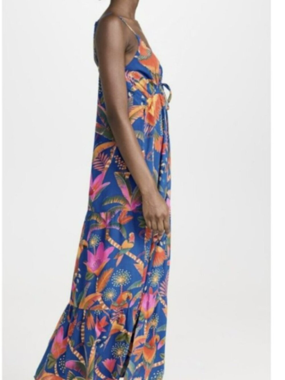 ## ✨ Farm Rio Vibrant Tropical Print Cover-Up ✨ - Picture 2 of 6